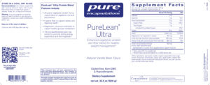 PureLean Ultra Natural Vanilla Bean Flav