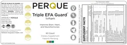 Label for Triple EFA Guard Softgels