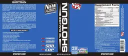 Label for 12 Gauge Shotgun Exotic Fruit