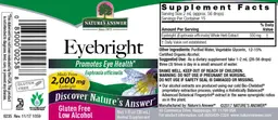 Label for Eyebright