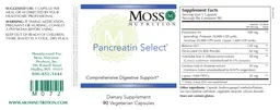 Label for Pancreatin Select