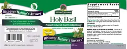 Label for Holy Basil