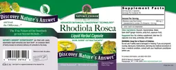 Label for Rhodiola Rosea
