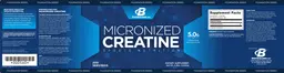 Label for Micronized Creatine 5.0 g