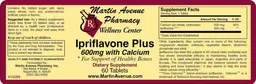 Label for Ipriflavone Plus 600 mg With Calcium