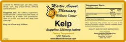 Label for Kelp