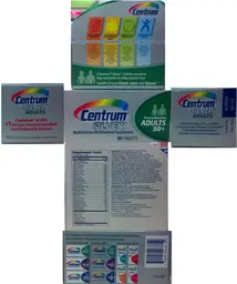 Label for Centrum Silver Adults 50+