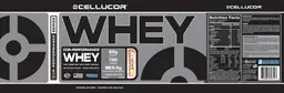 Label for COR-Performance Whey Cinnamon Swirl Flavor