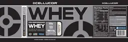 Label for COR-Performance Whey Whipped Vanilla Flavor