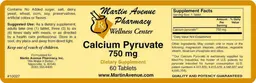 Calcium Pyruvate 750 mg