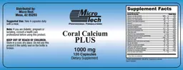 Label for Coral Calcium Plus