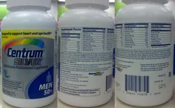 Label for Centrum Silver Men 50+