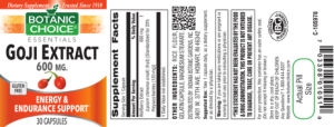 Goji Extract 600 mg