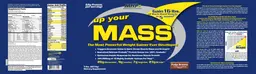 Label for Up Your Mass Fudge Brownie