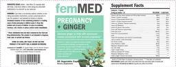 Label for Pregnancy + Ginger