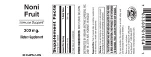 Noni Fruit 300 mg