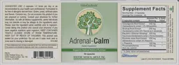 Label for Adrenal-Calm