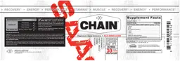 Label for Chain Fruit Punch