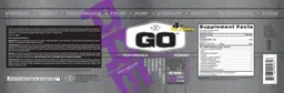 Label for Go Grape Bubblegum