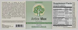 Label for Antiox Max