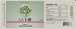 Label for Big Hair