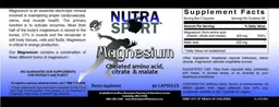 Label for Magnesium