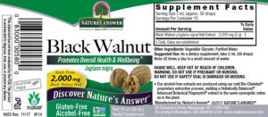 Black Walnut 2,000 mg Alcohol-Free