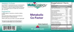 Label for Metabolic Co-Factor