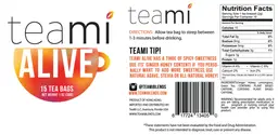 Label for Teami Alive