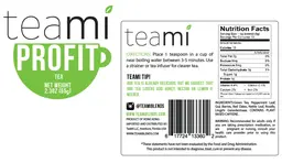 Label for Profit Tea