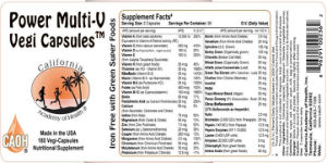 Power Multi-V Vegi Capsules