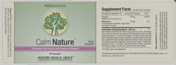 Label for Calm Nature