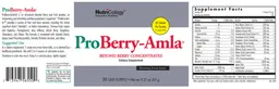 Label for ProBerry-Amla