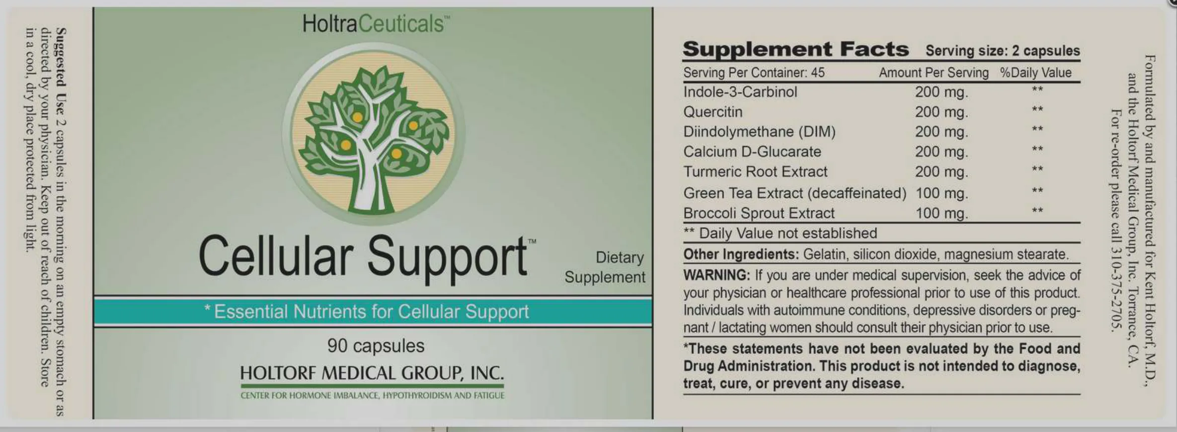 Label for Cellular Support