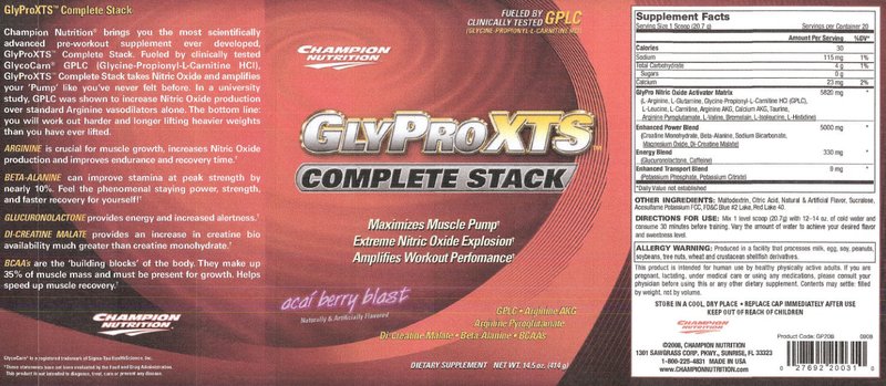 GlyProXTS Complete Stack
