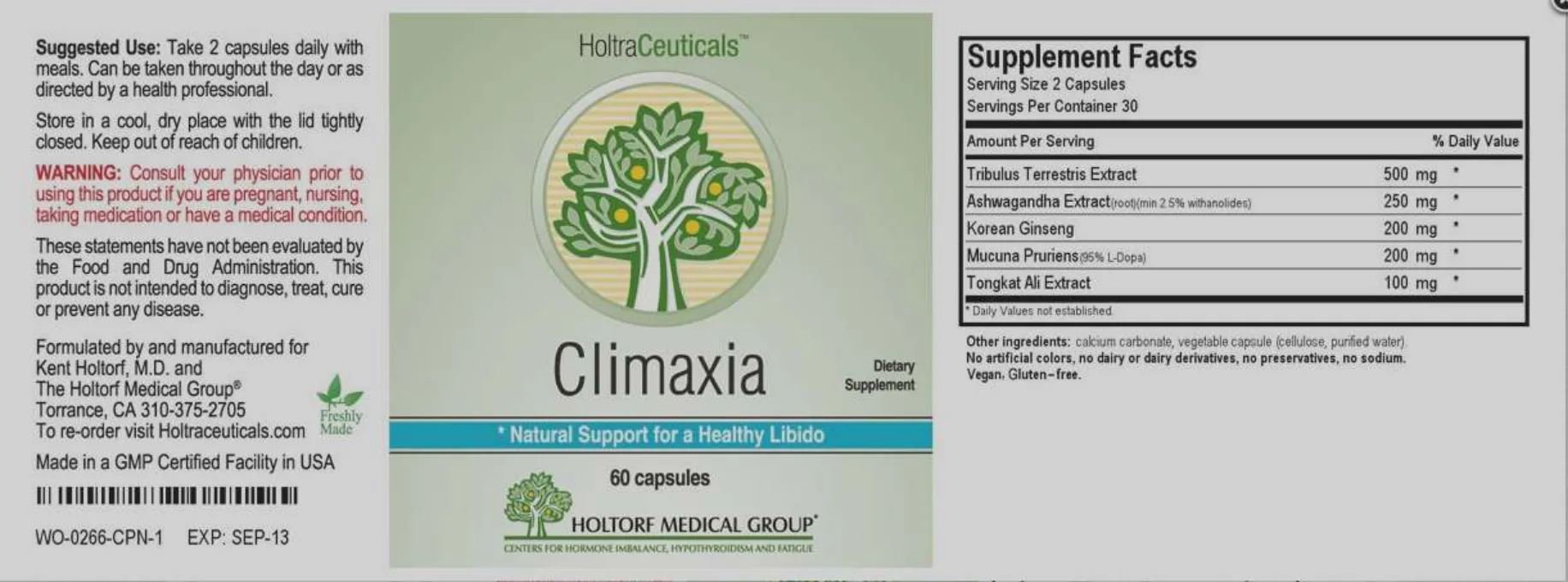 Label for Climaxia