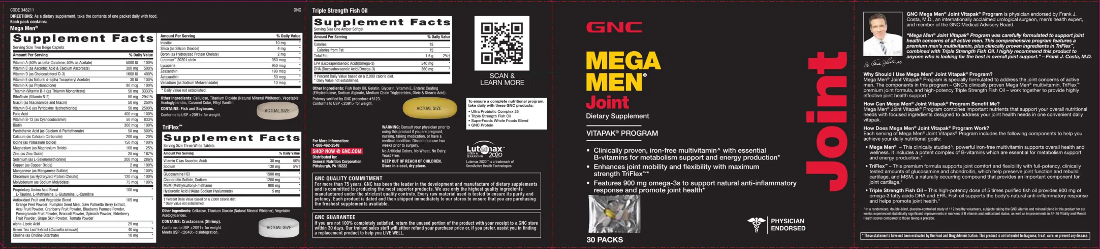 Label for Mega Men