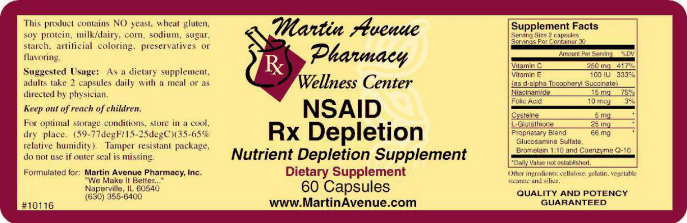 Label for NSAID Rx Depletion