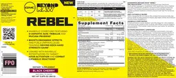Label for Rebel Black Cherry