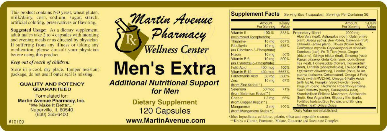 Label for Men's Extra