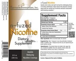 Label for N-Fuzed Nicotine