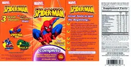 Label for Marvel The Amazing Spider-Man Complete