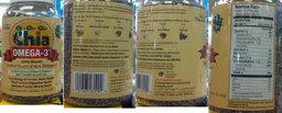 Label for Ch-Ch-Ch-Chia Omega-3 Chia Seeds
