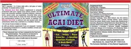 Label for Ultimate Acai Diet