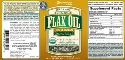 Organic Premium Flax Oil