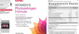 Label for Phytoestrogen Formula