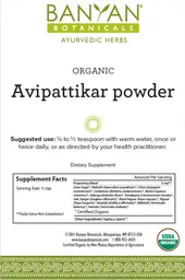Label for Organic Avipattikar Powder