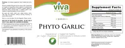 Label for Phyto Garlic