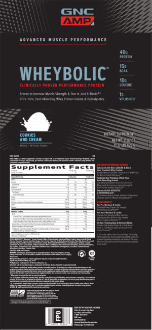 Wheybolic Cookies and Cream