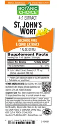 Label for St. John's Wort